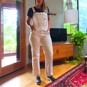 White Carhartt WIP Overalls